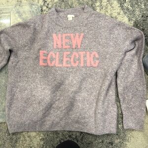 Lilac and pink sweater size small from HM